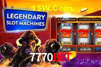 7770Bet: Jogos de Caça-Níqueis-Altas Recompensas, Roleta-Velocidade, Blackjack-Desafios Máximos
